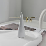 Gold Mini Hoop Dome Earrings