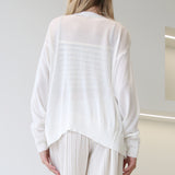 Sunblock Cardigan White