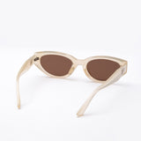 Rodney Sunglasses Translucent Beige/Chai Lens