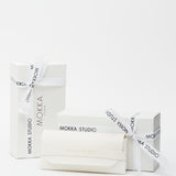 Abbie Oval Sunglasses Cream/Smoke Lens