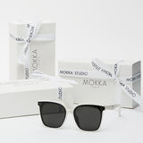 Dom Sunglasses White/Smoke Lens