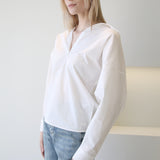Toteme Cotton Poplin Shirt White