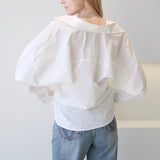 Toteme Cotton Poplin Shirt White