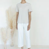 The Basic Everyday Tee Loose Fit Sand