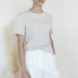 The Basic Everyday Tee Loose Fit Sand