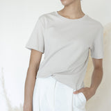 The Basic Everyday Tee Loose Fit Sand