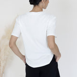 The Basic Everyday Tee Loose Fit White
