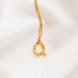 Vintage Mini Alphabet Necklace