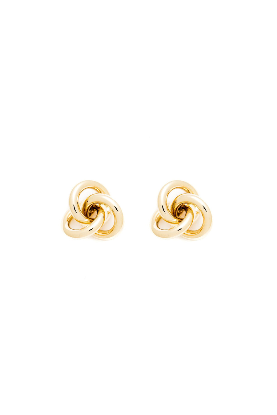 Looping Mini Hoop Gold Earrings - Astrid