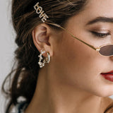 Small Gold Hoop Earrings - Candice
