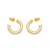 Small Gold Hoop Earrings - Candice