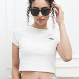 Hailey Large Rounded Sunglasses Transparent Grey/Smoke Lens