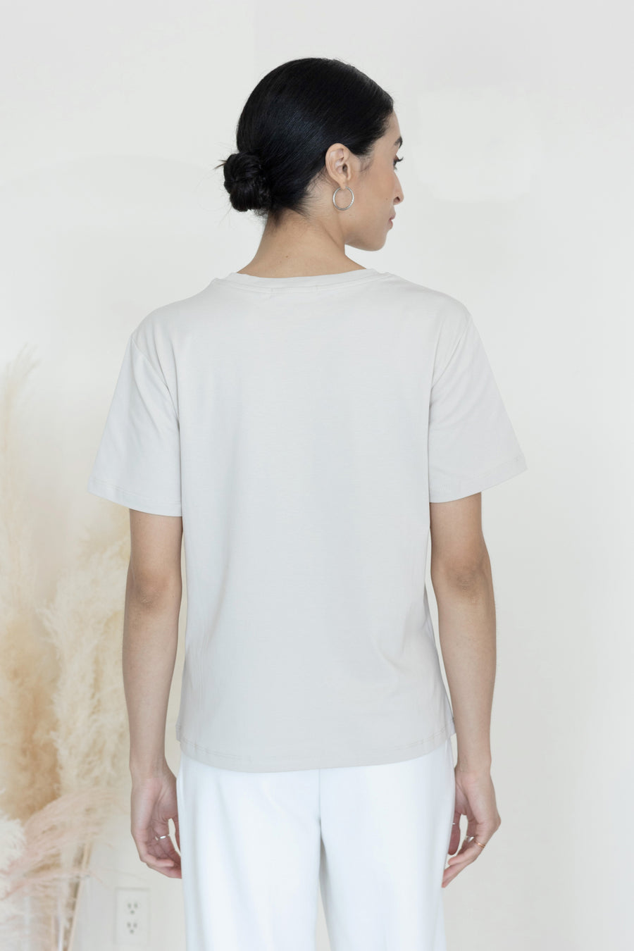 The Basic Everyday Tee Loose Fit Sand