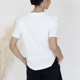 The Basic Everyday Tee Loose Fit White