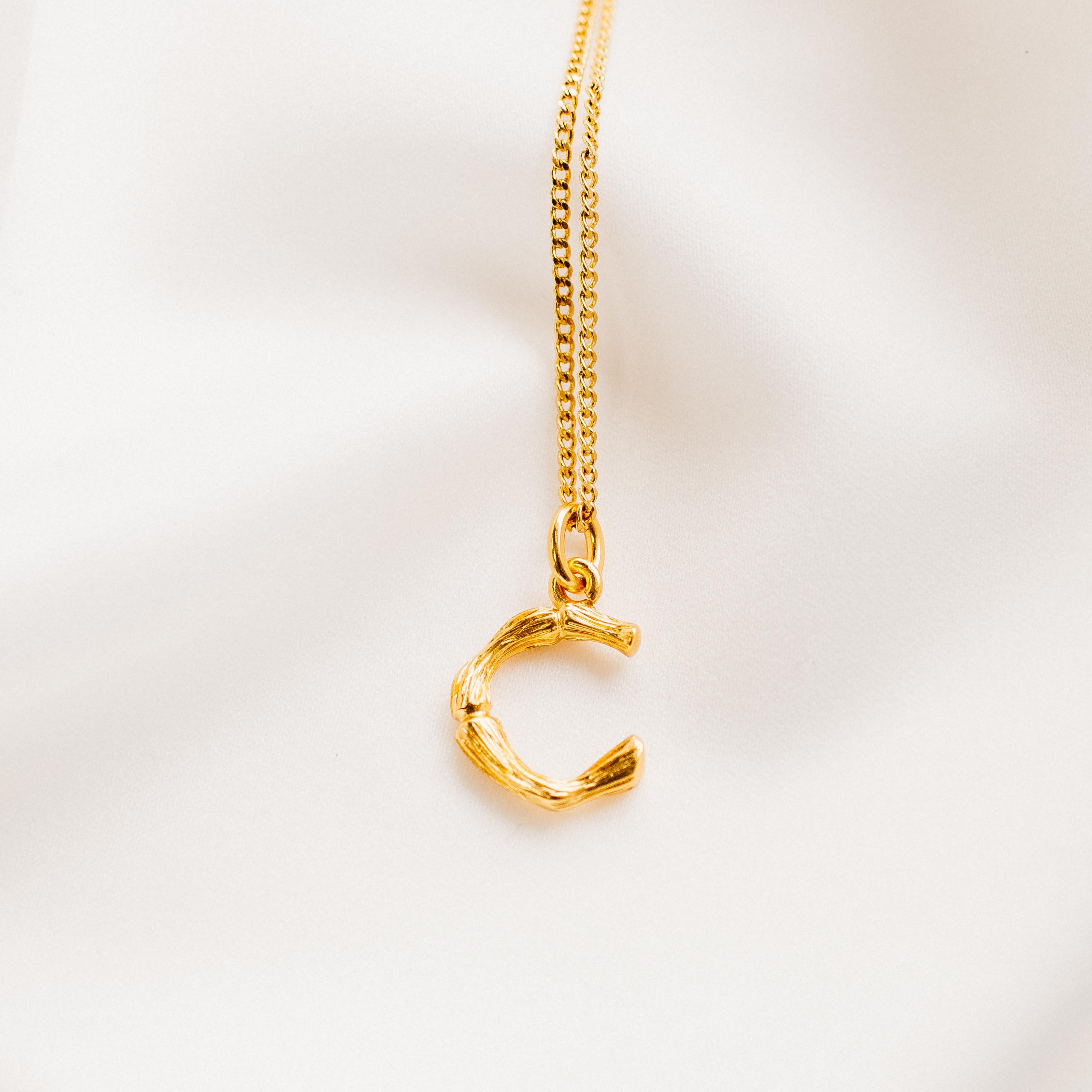 Vintage Mini Alphabet Necklace