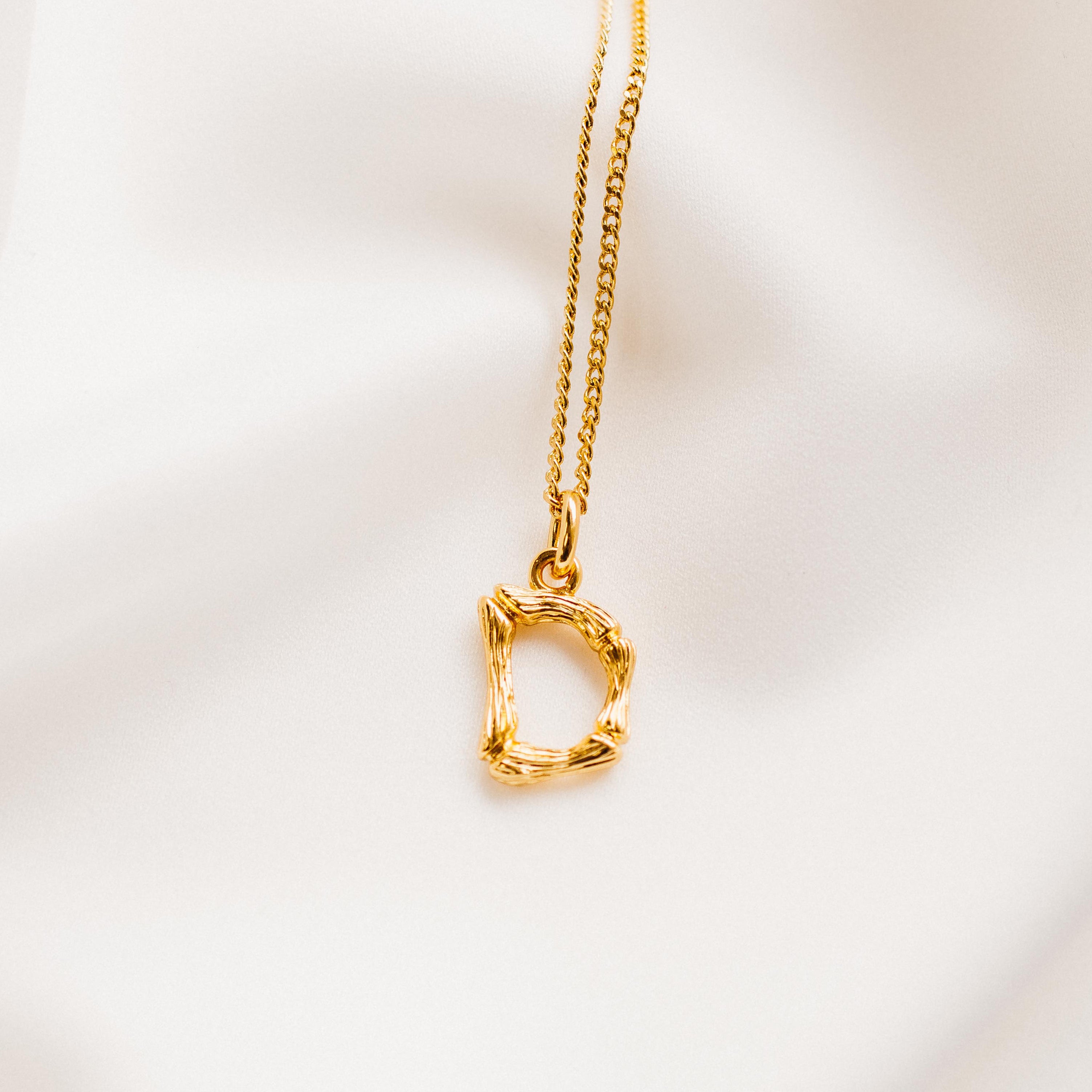 Vintage Mini Alphabet Necklace