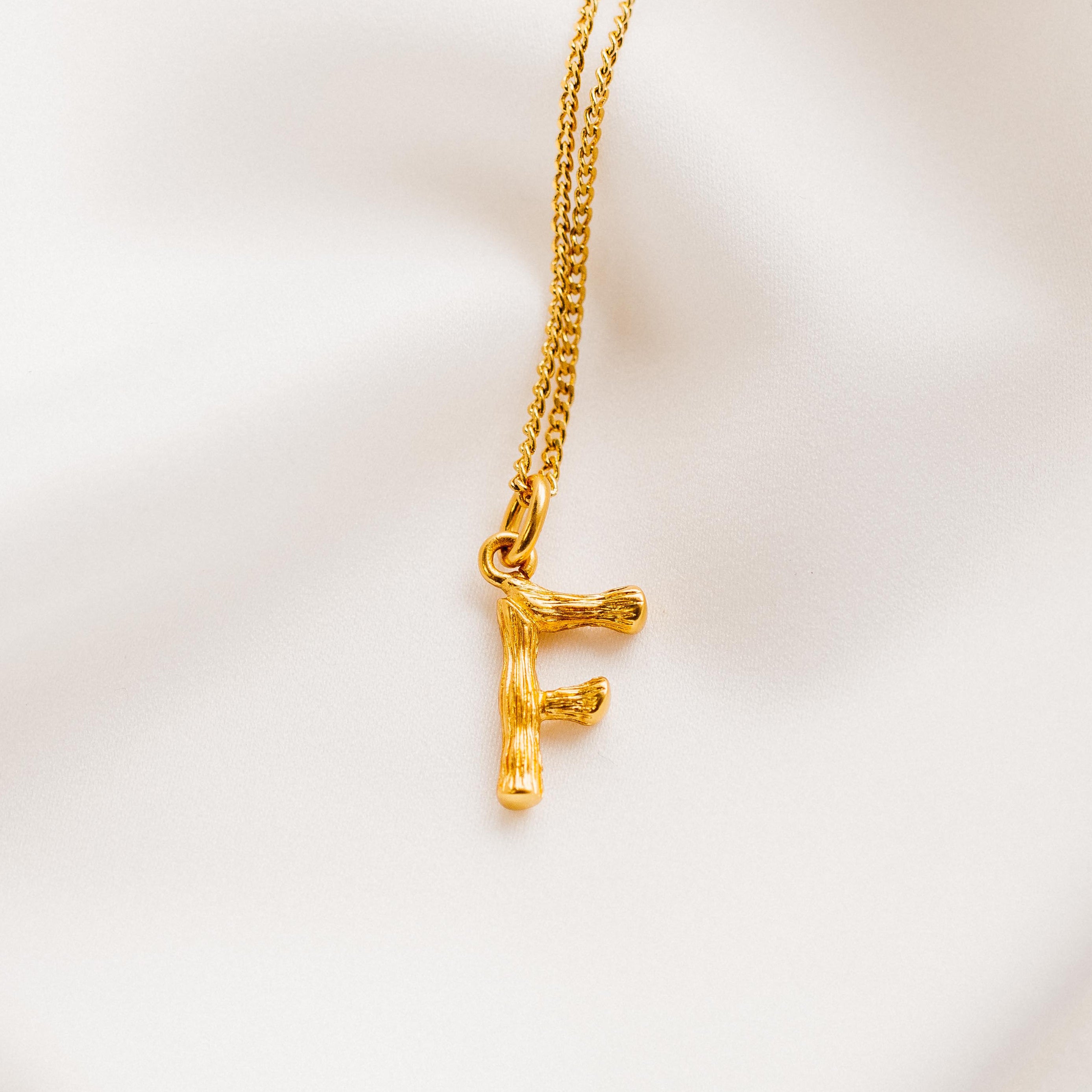 Vintage Mini Alphabet Necklace
