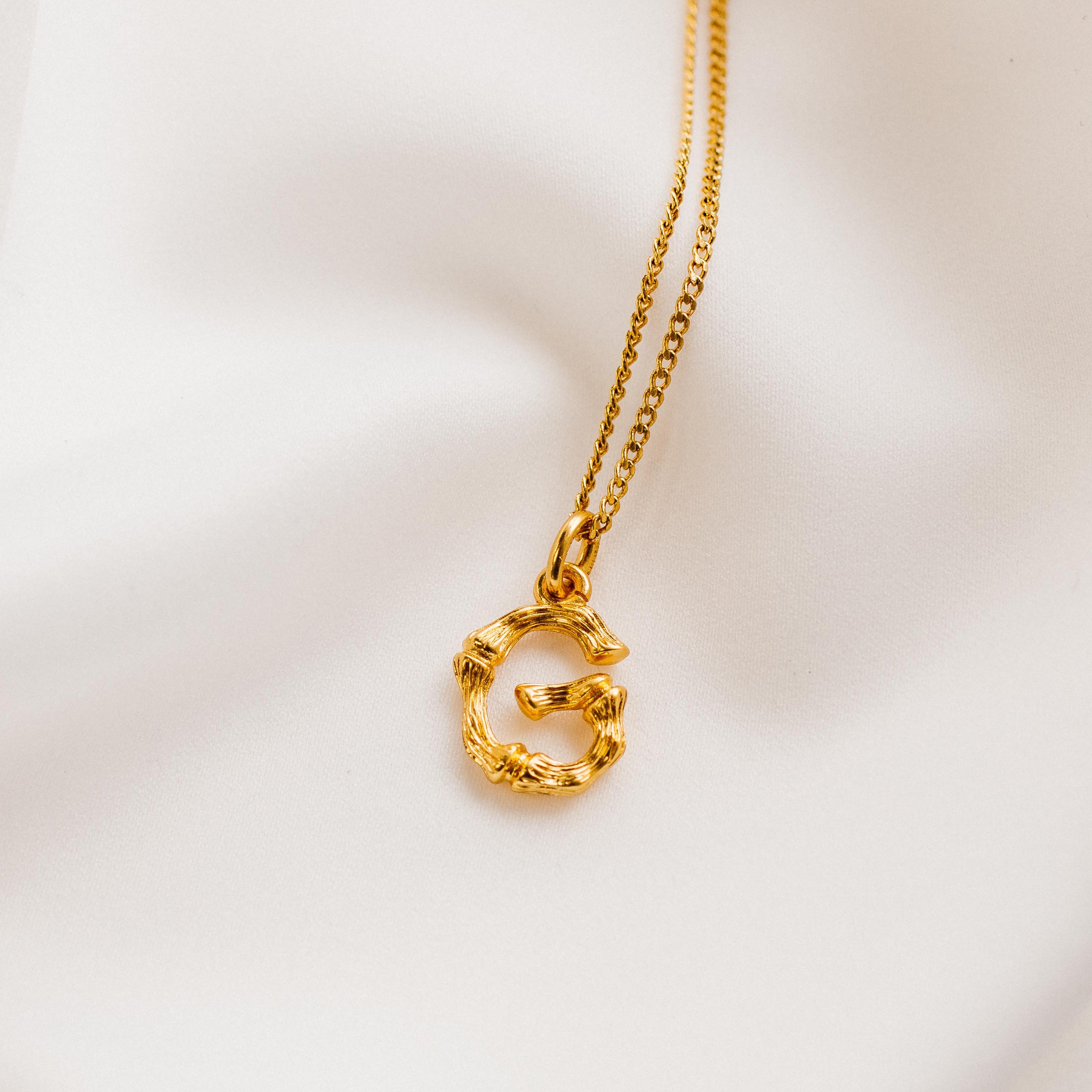 Vintage Mini Alphabet Necklace