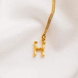 Vintage Mini Alphabet Necklace