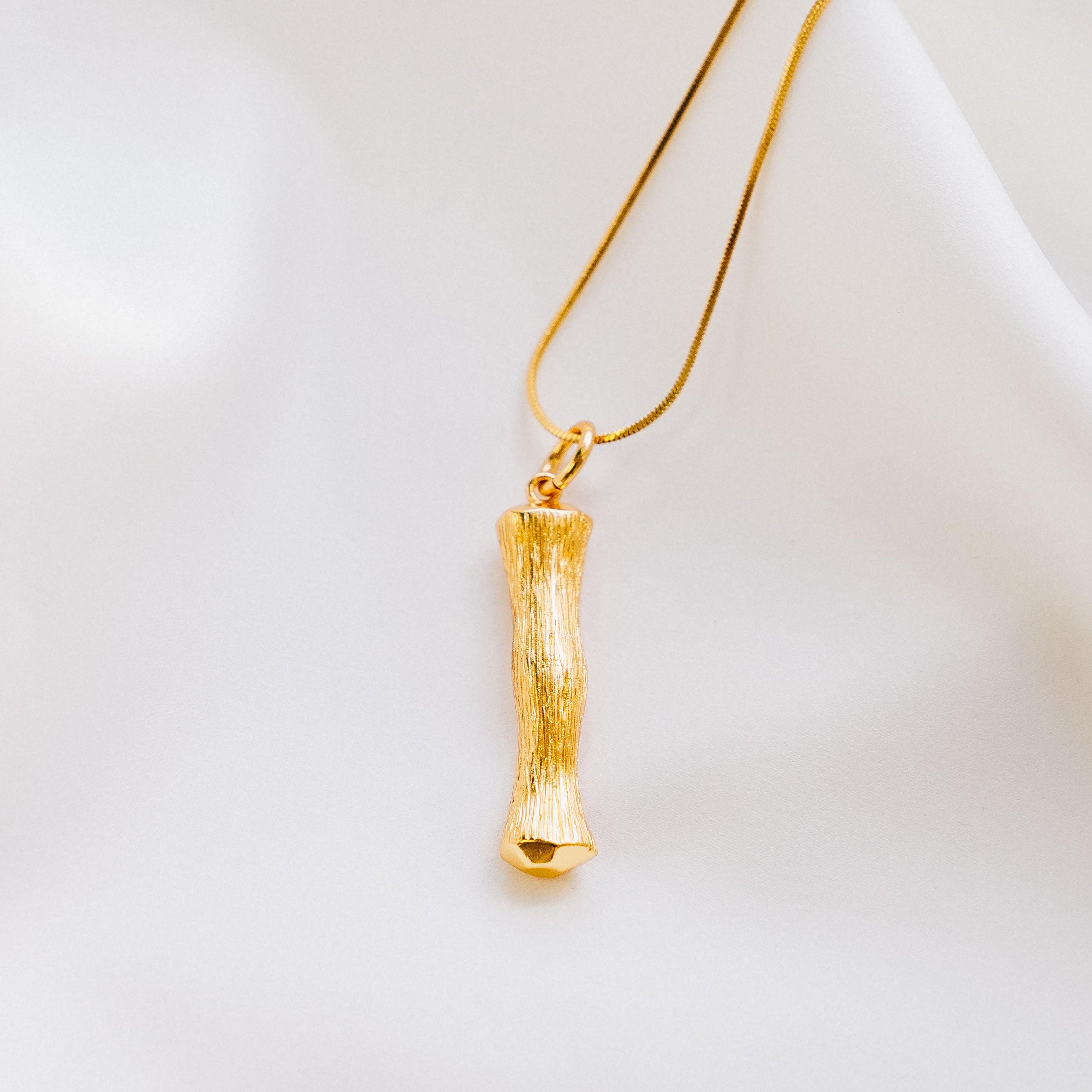 Vintage Oversized Alphabet Necklace