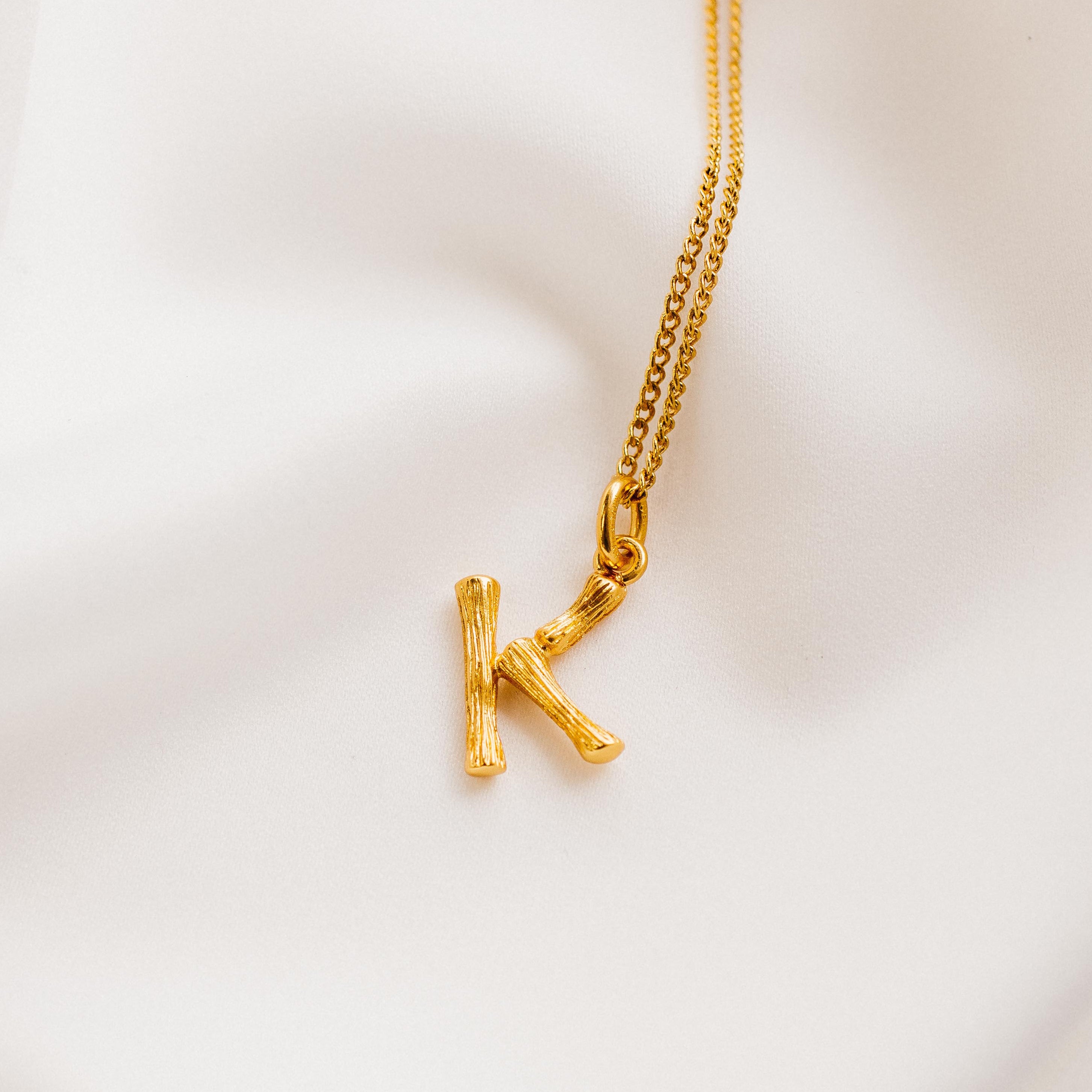 Vintage Mini Alphabet Necklace