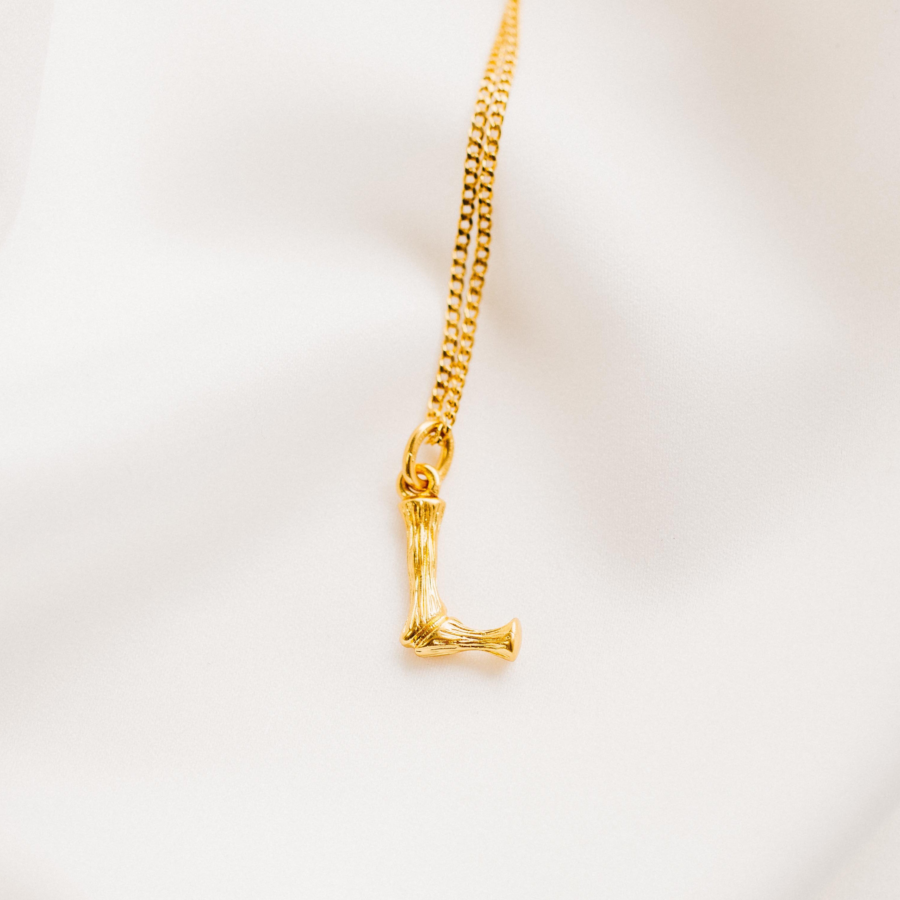 Vintage Mini Alphabet Necklace