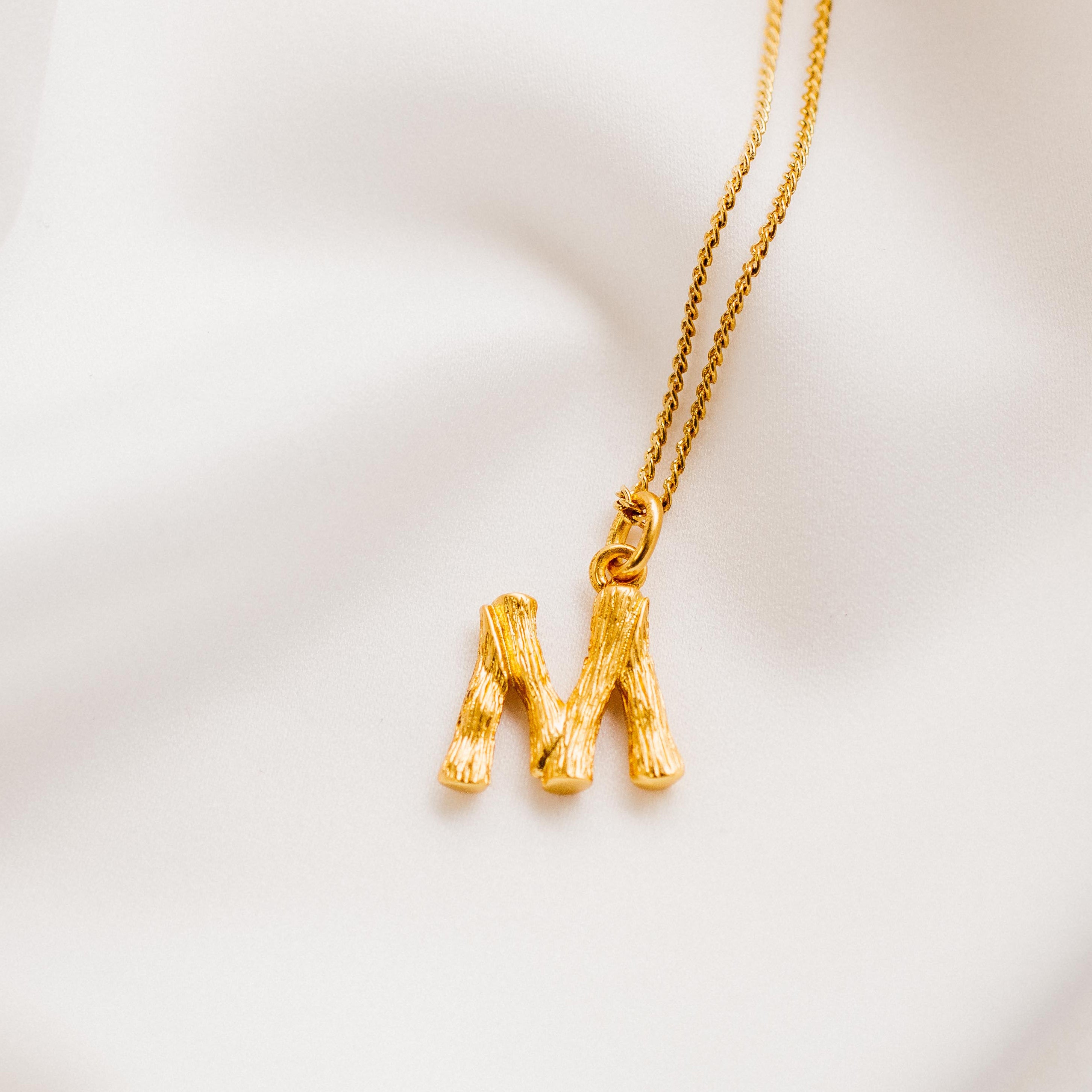 Vintage Mini Alphabet Necklace