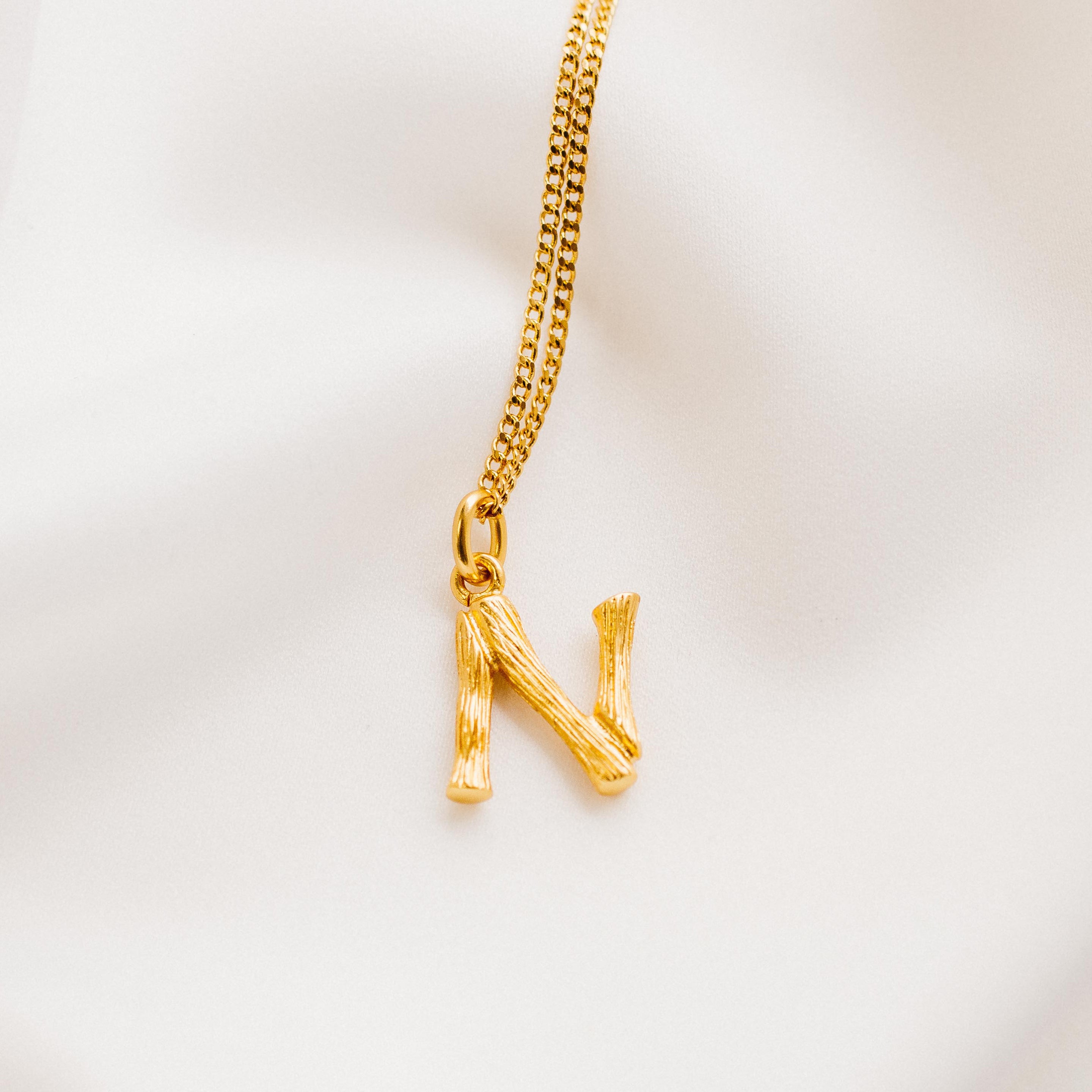 Vintage Mini Alphabet Necklace