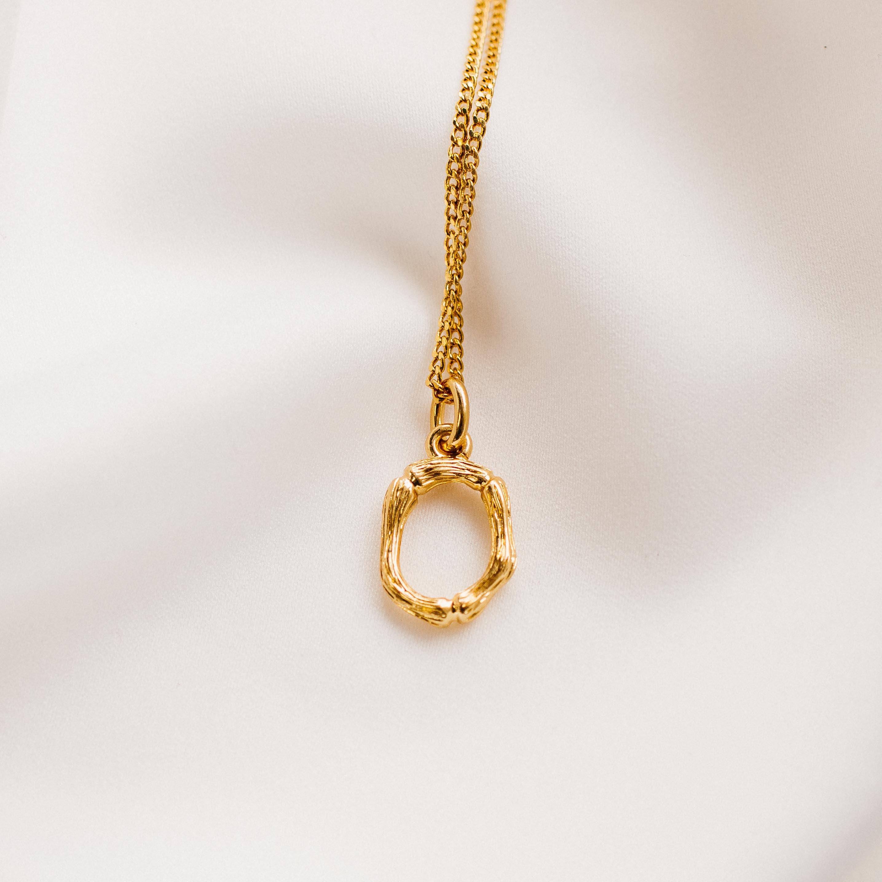Vintage Mini Alphabet Necklace