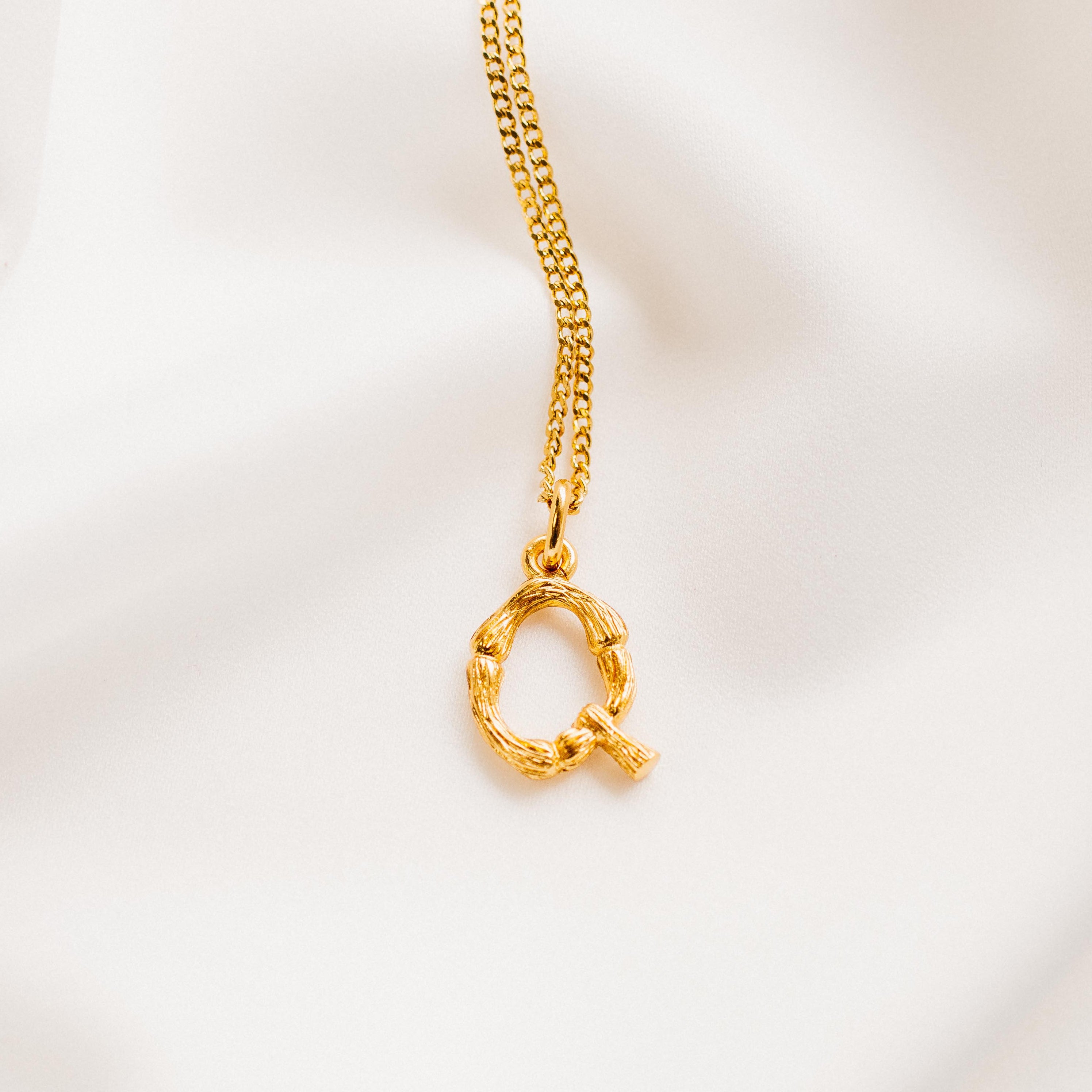 Vintage Mini Alphabet Necklace
