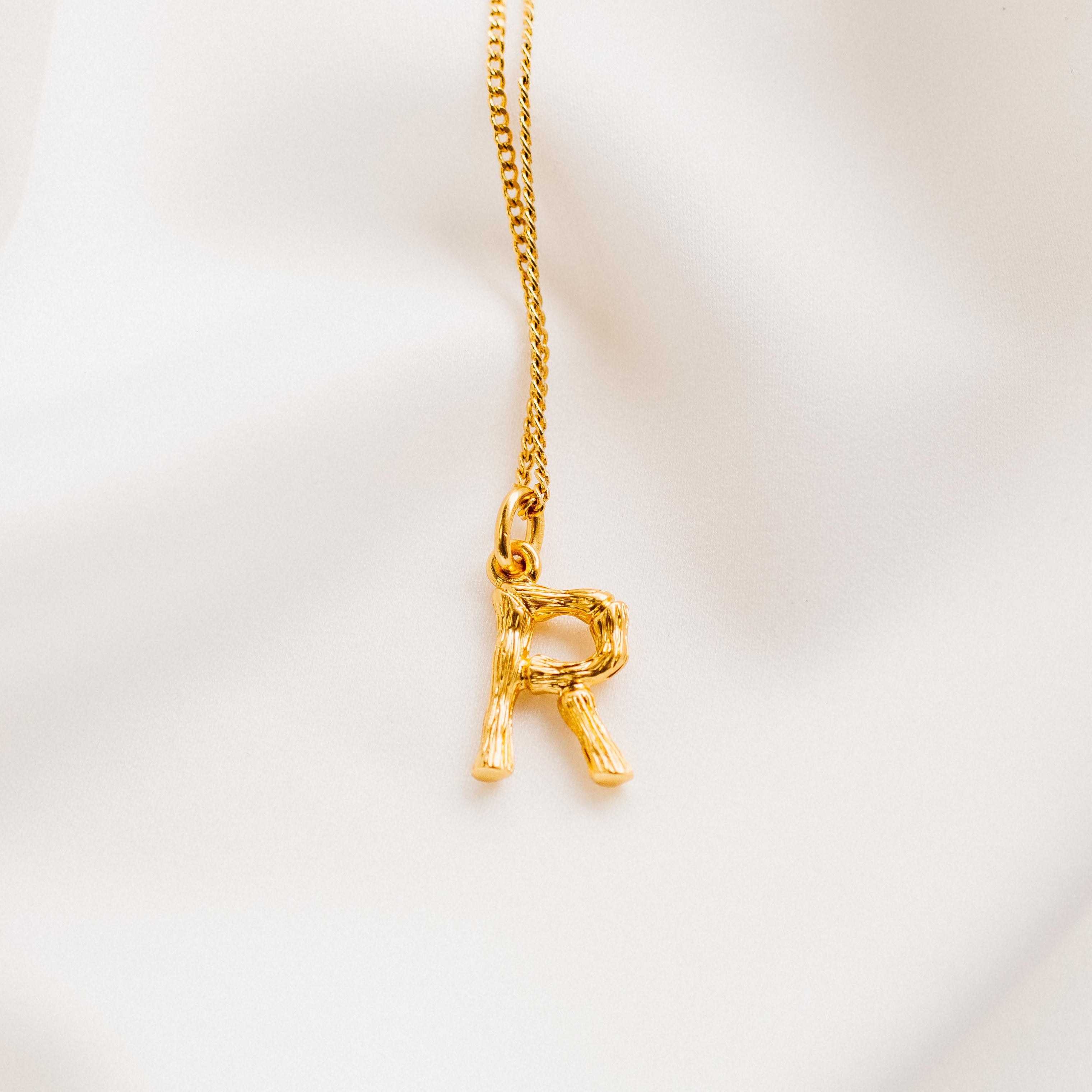 Vintage Mini Alphabet Necklace