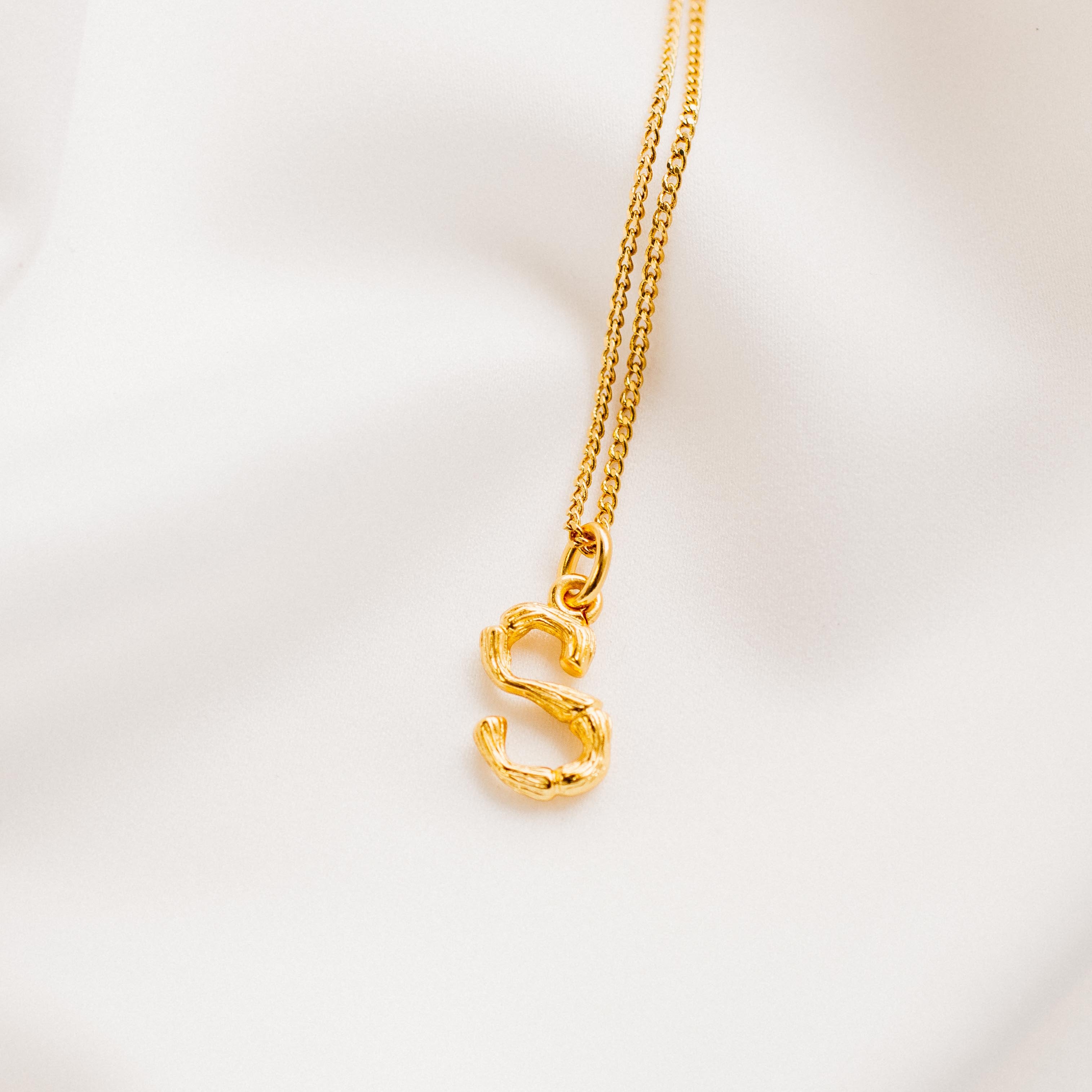 Vintage Mini Alphabet Necklace