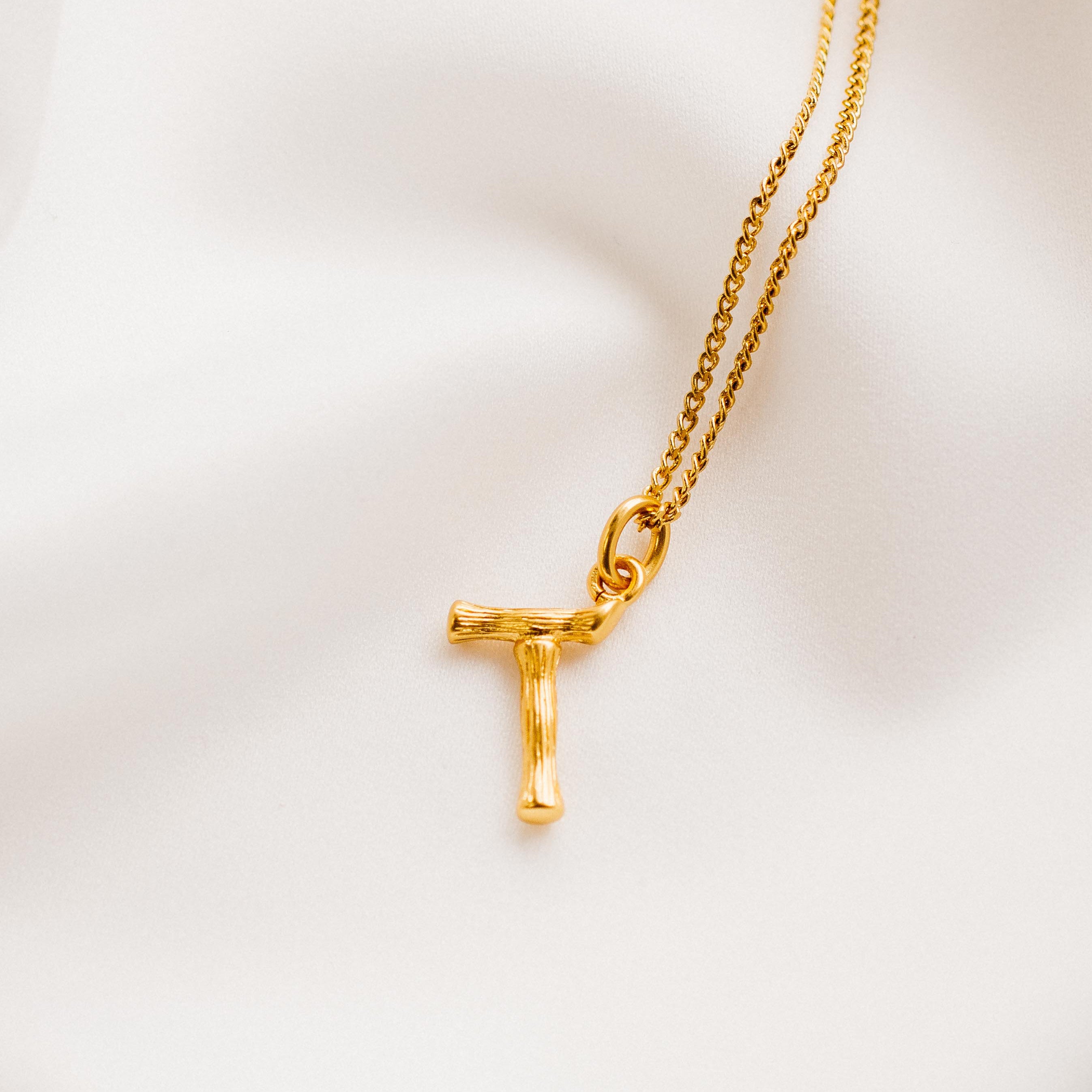 Vintage Mini Alphabet Necklace