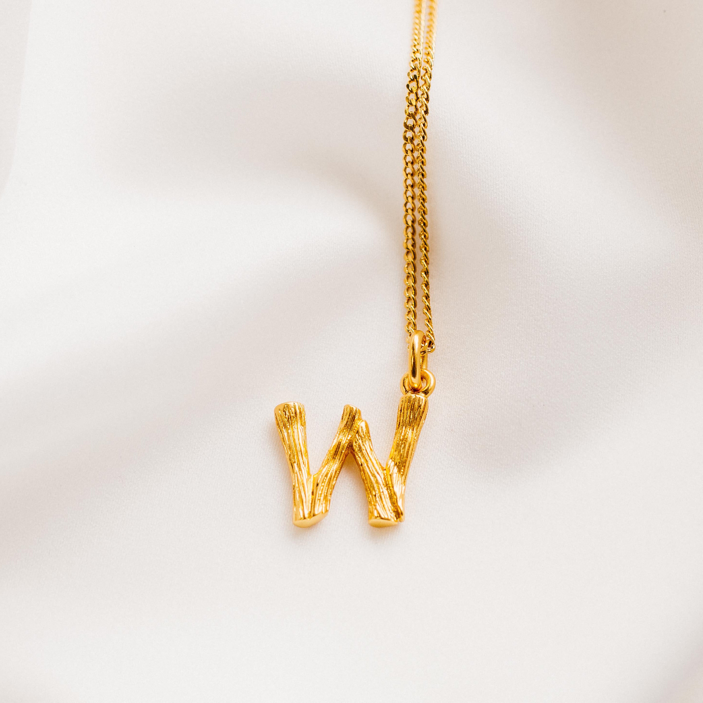 Vintage Mini Alphabet Necklace