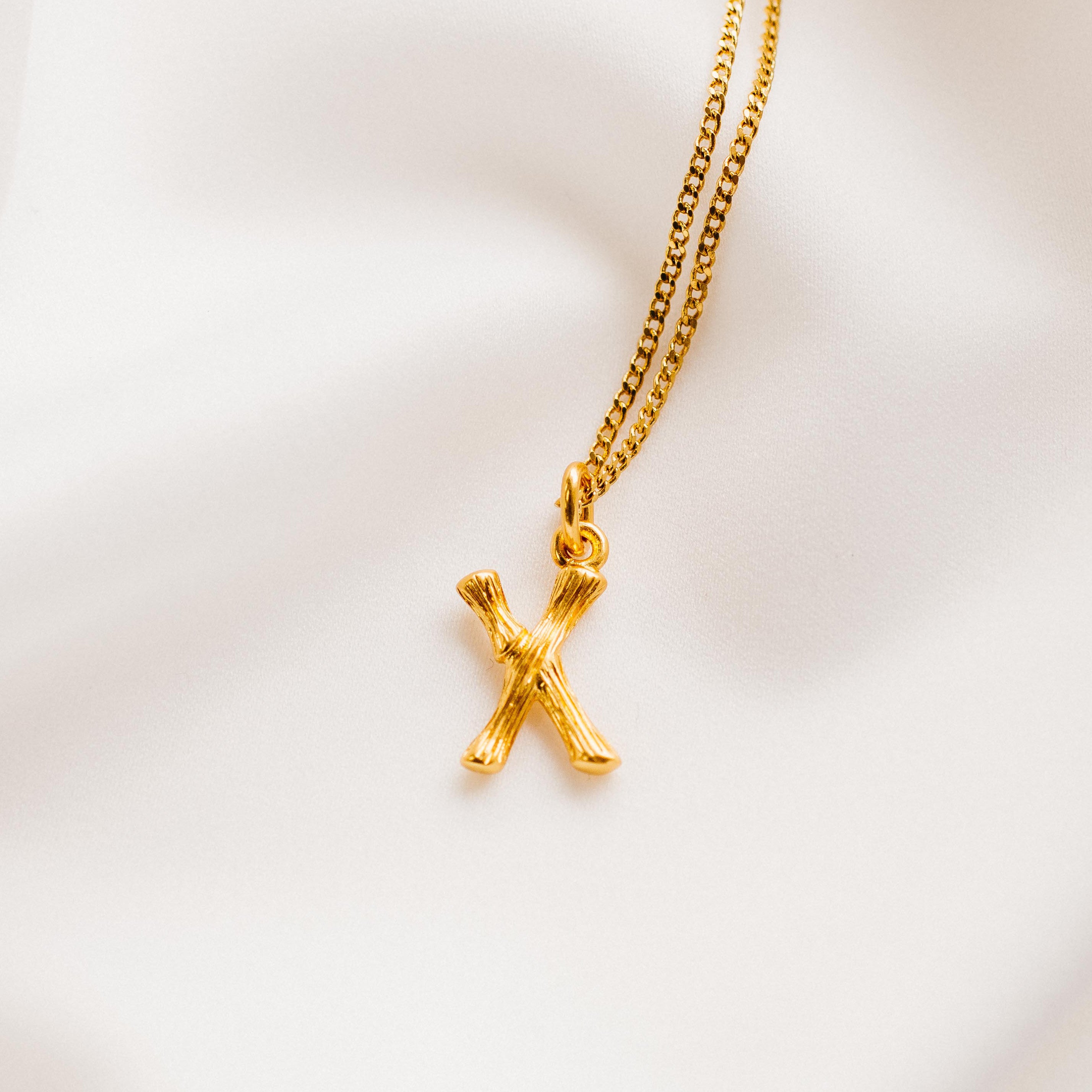 Vintage Mini Alphabet Necklace