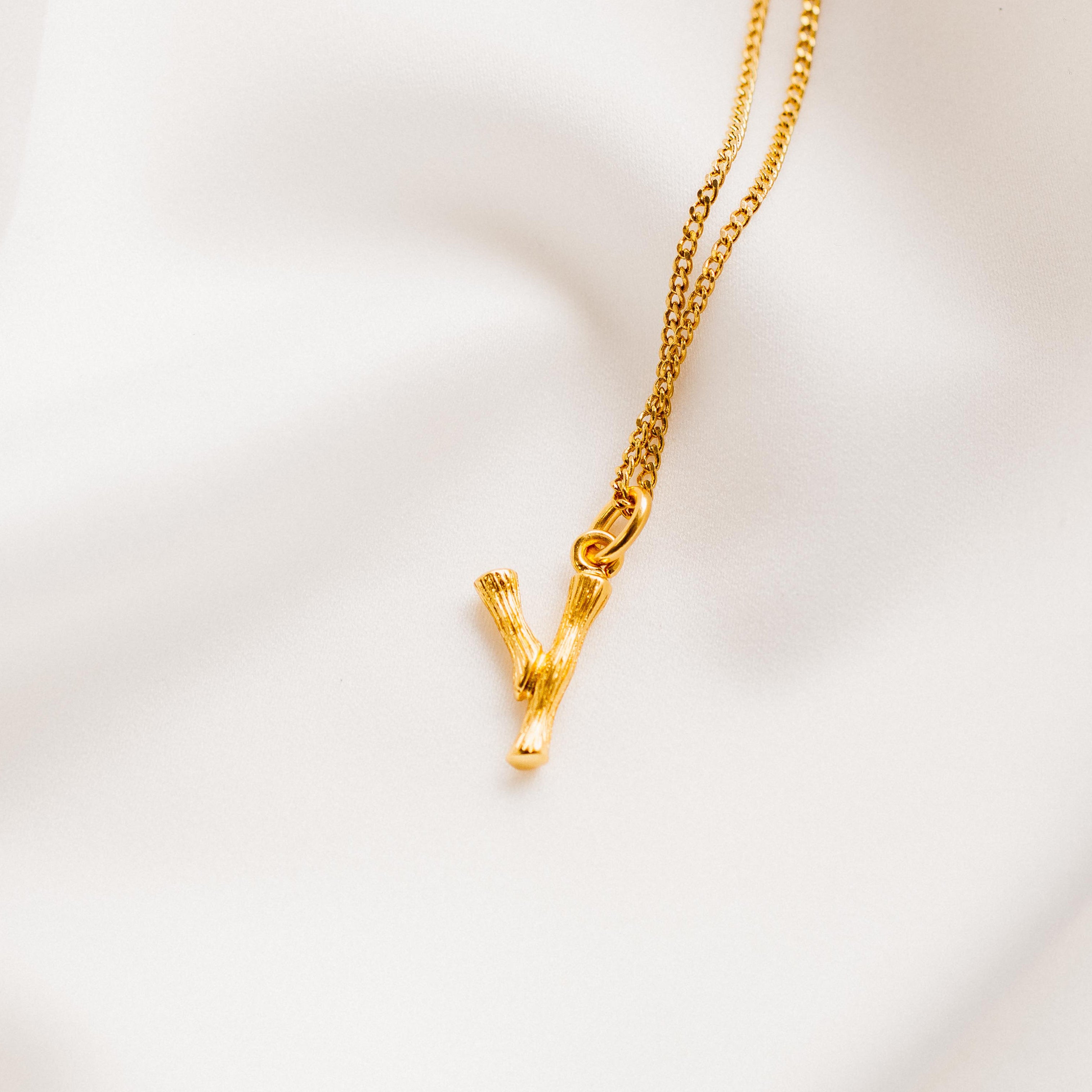 Vintage Mini Alphabet Necklace